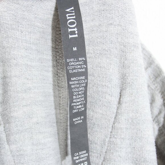 Vuori Laguna Set Hoodie Lounge Pant 2.0 Light Heather Grey French Terry Cotton - Picture 15 of 16